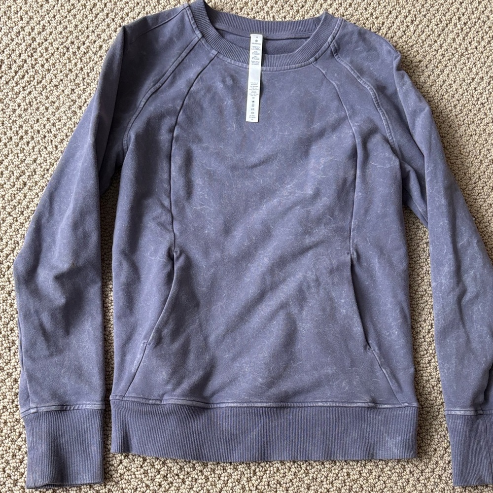 lululemon athletica Purple Sweatshirt